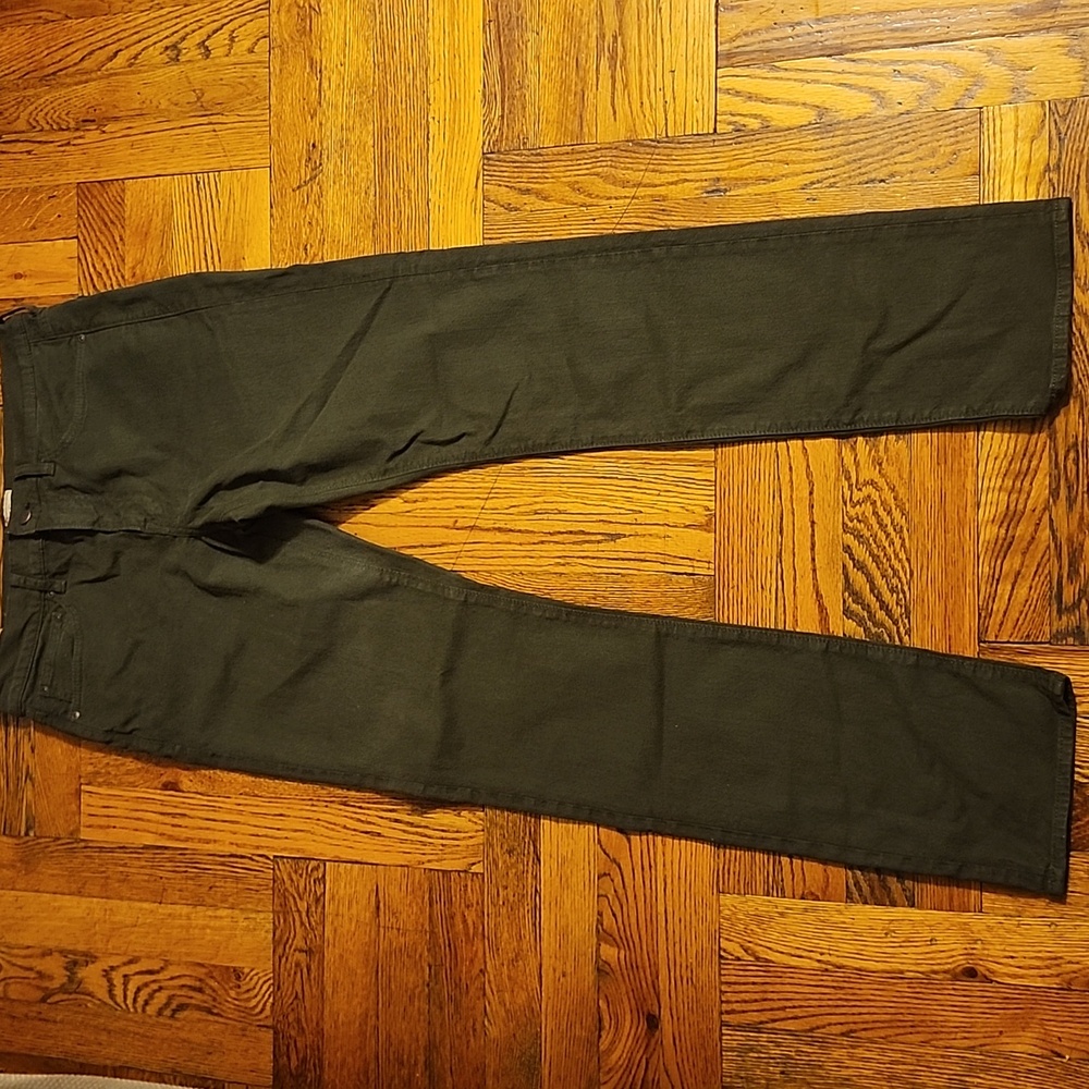NEW. J. CREW Men's 32X34 Style 770 Army Green Jeans